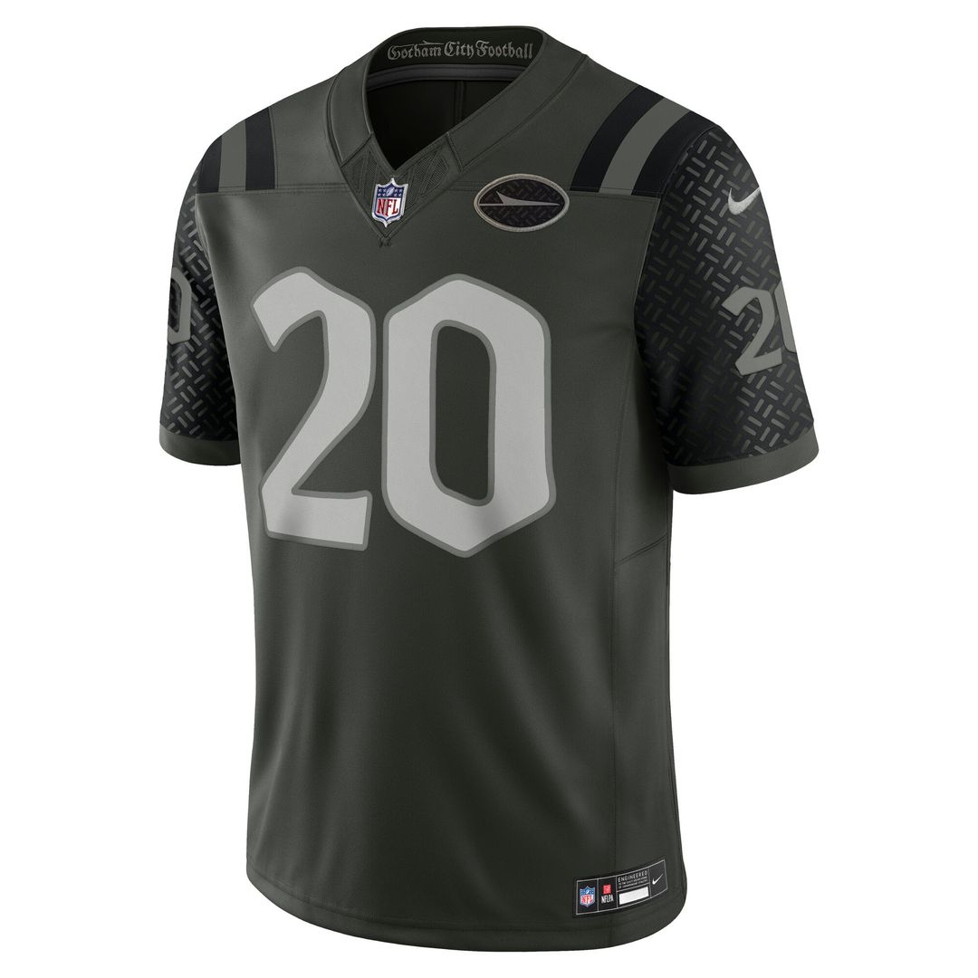 Breece Hall New York Jets Rivalries Collection Stitched Jersey - Green
