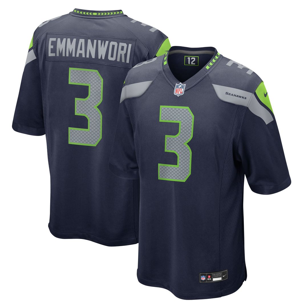 Nick Emmanwori Seattle Seahawks Jersey - White