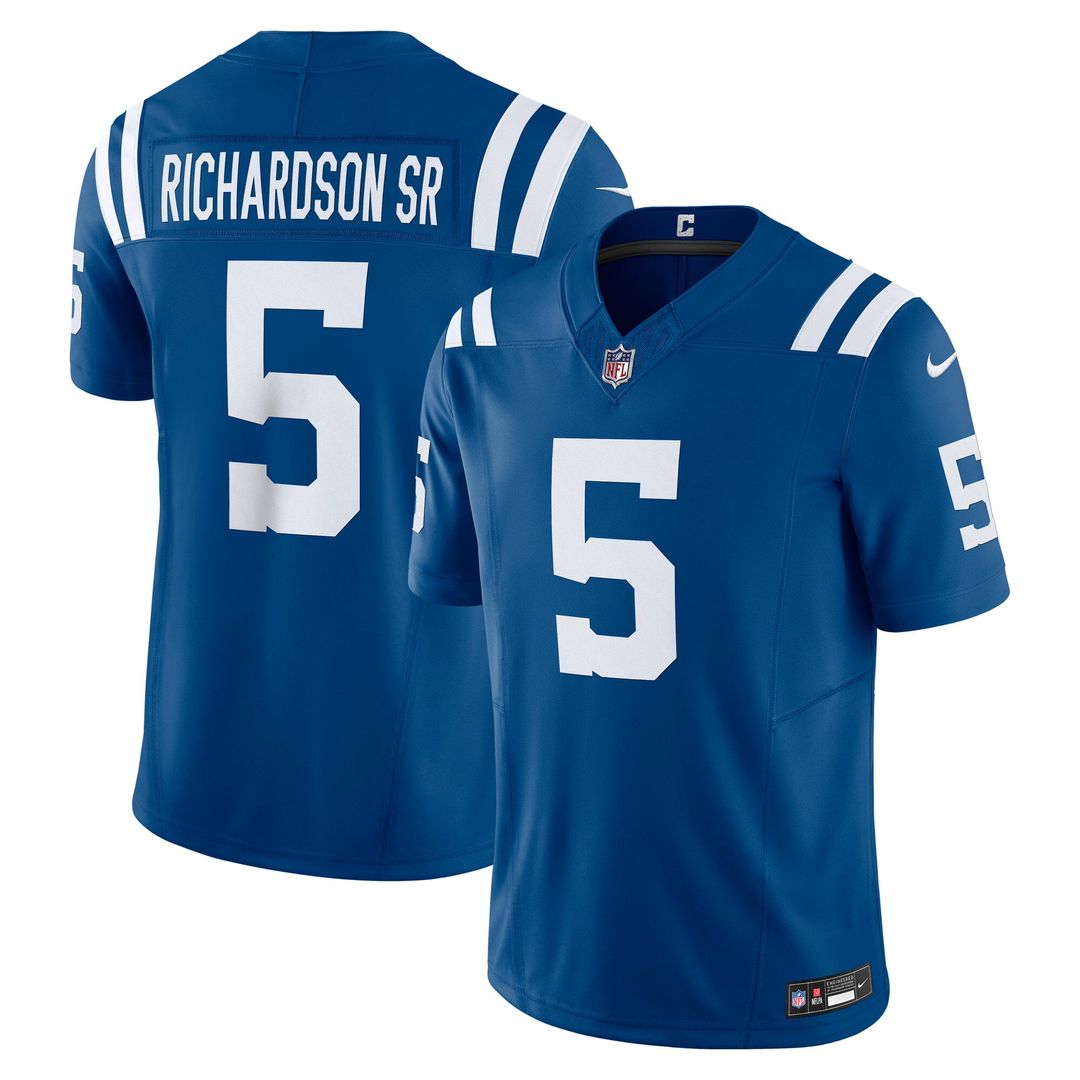 Anthony Richardson Sr. Indianapolis Colts Jersey - Royal