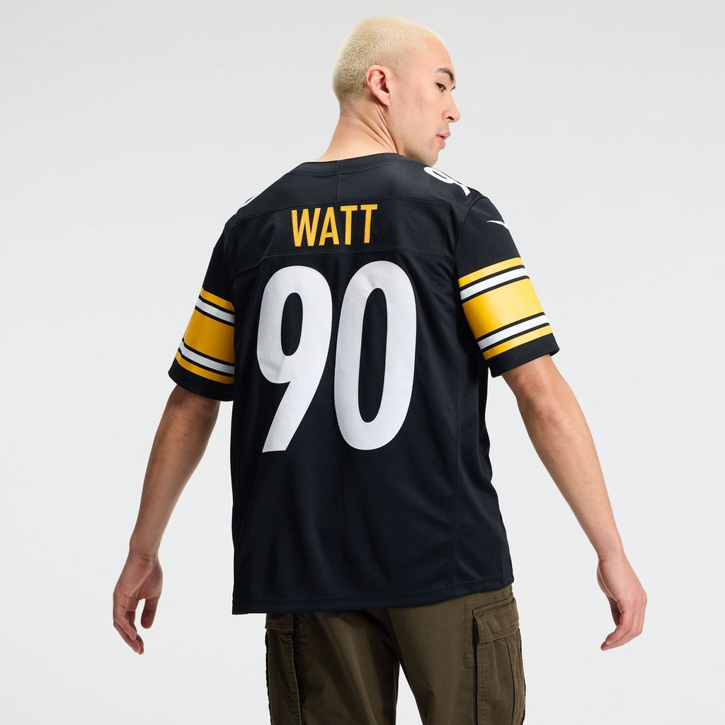 T.J. Watt Pittsburgh Steelers Team Stitched Jersey - Black