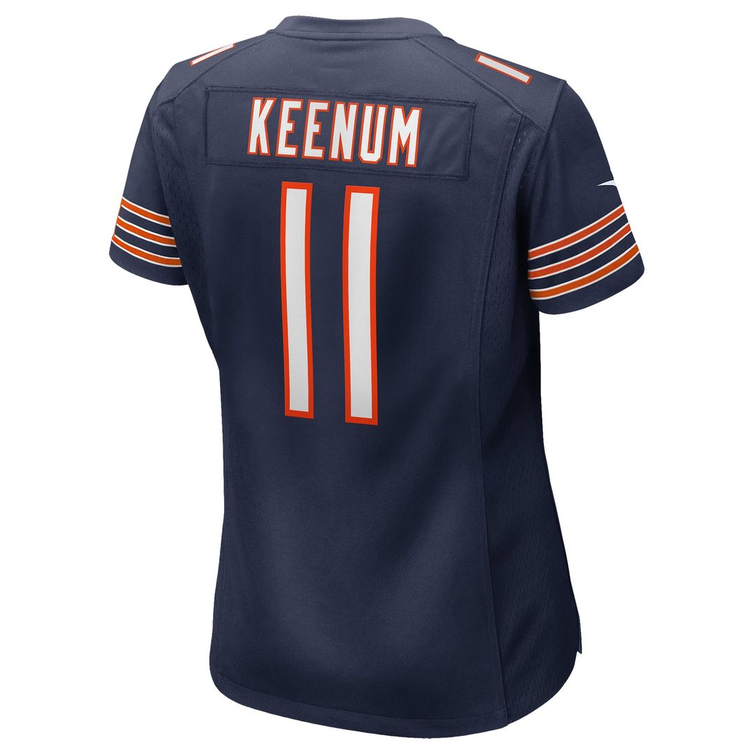 Case Keenum Chicago Bears Women's Team Jersey - Navy