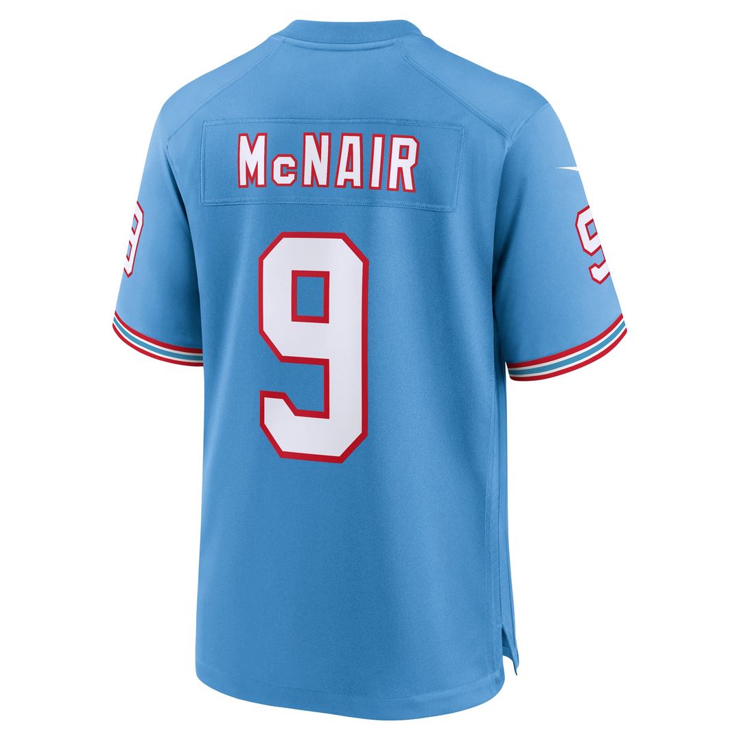 Steve McNair Tennessee Titans Retired Player Alternate Jersey - Light Blue