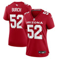 Burch Arizona Cardinals Women's Team Jersey - Cardinal