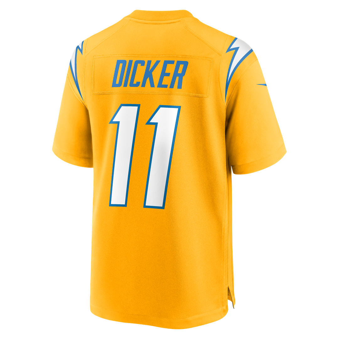 Cameron Dicker Los Angeles Chargers Alternate Jersey - Gold