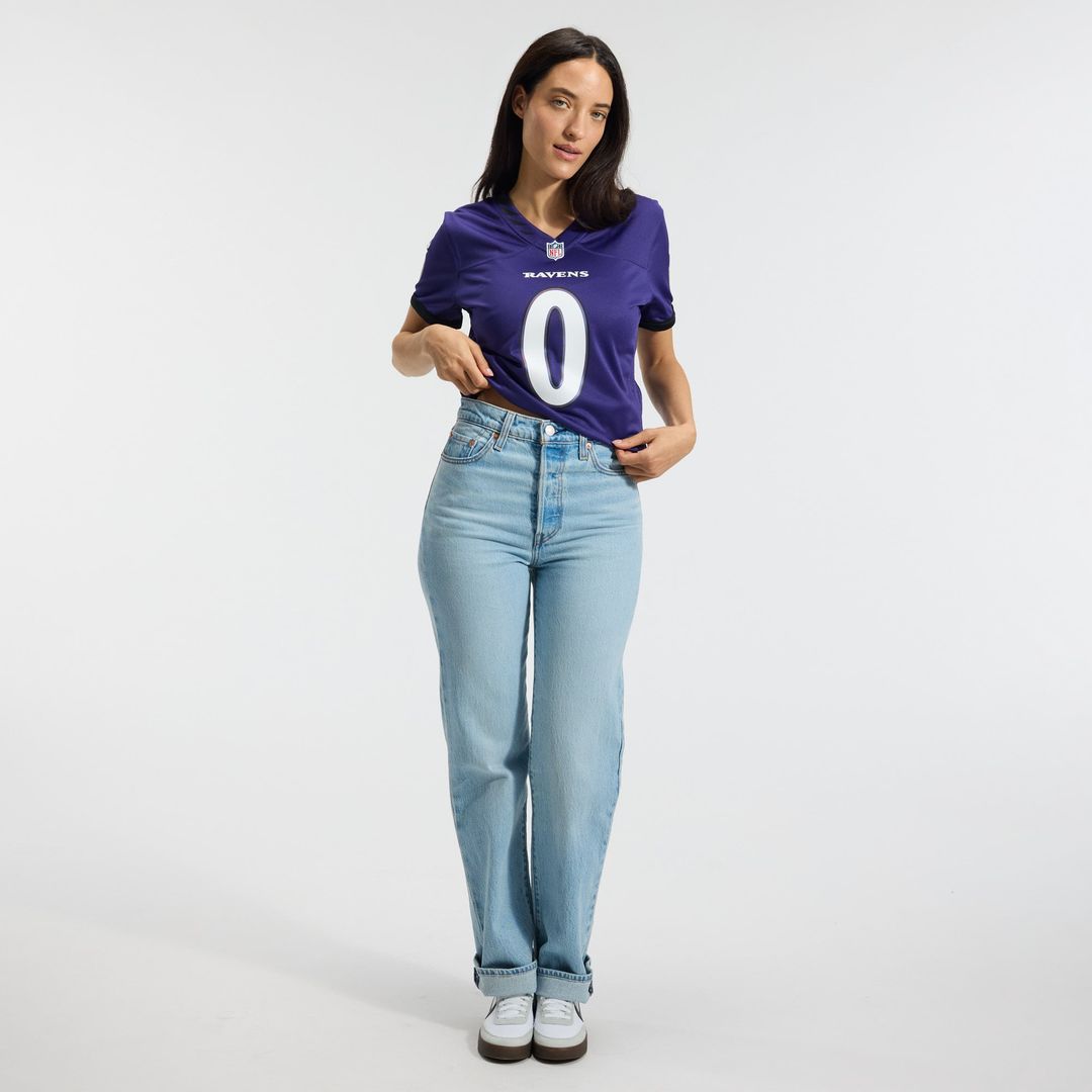 Roquan Smith Baltimore Ravens Women's Alternate Jersey - Black