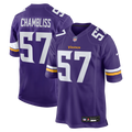 Chaz Chambliss Minnesota Vikings Team Jersey - Purple