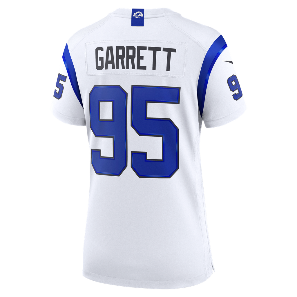 Myles Garrett Los Angeles Rams Women's Fearsome White Jersey
