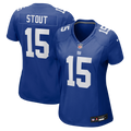 Stout New York Giants Women's Team Jersey - Royal