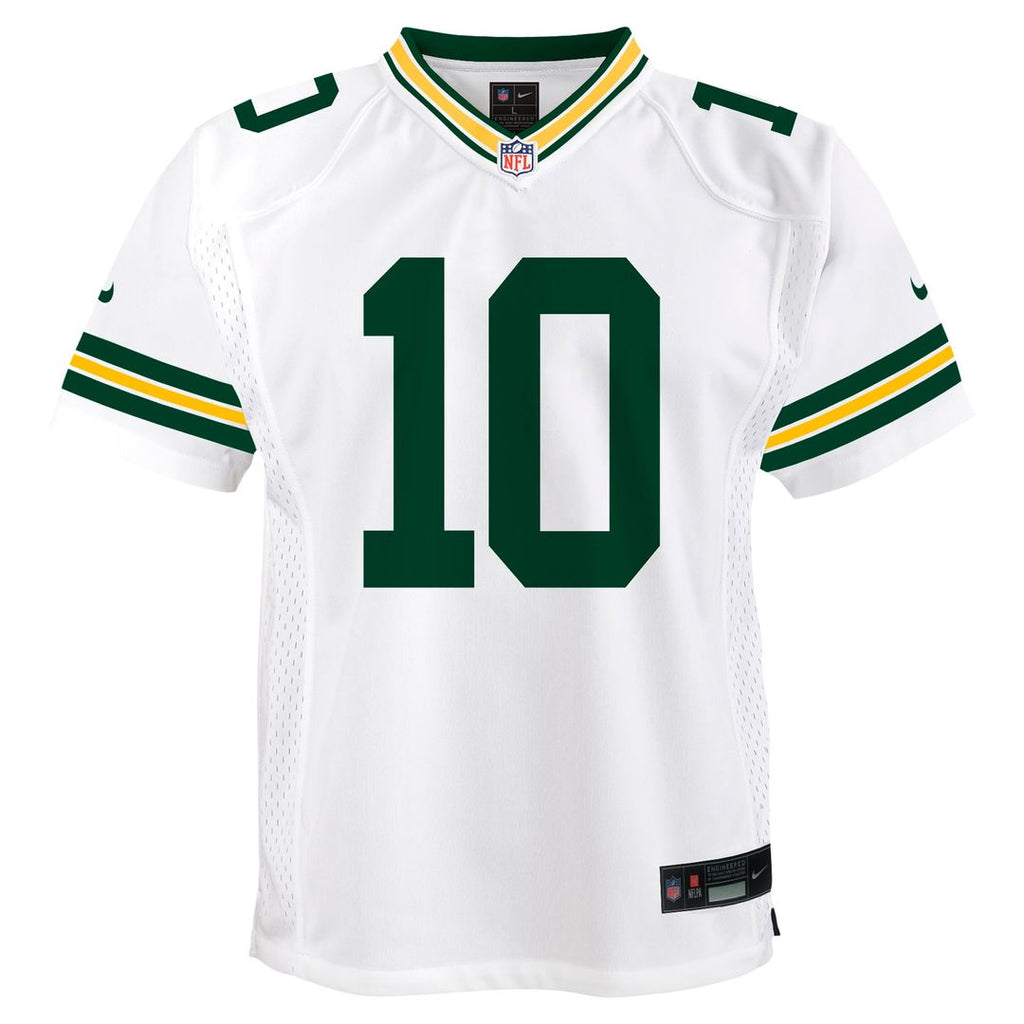 Love Green Bay Packers Youth Jersey - White