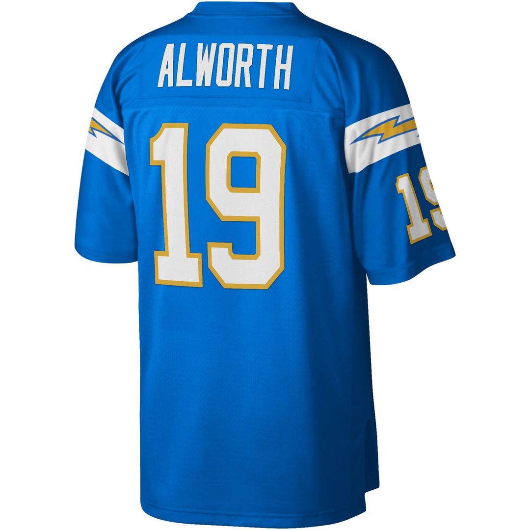 Lance Alworth Los Angeles Chargers Legacy Jersey - Powder Blue