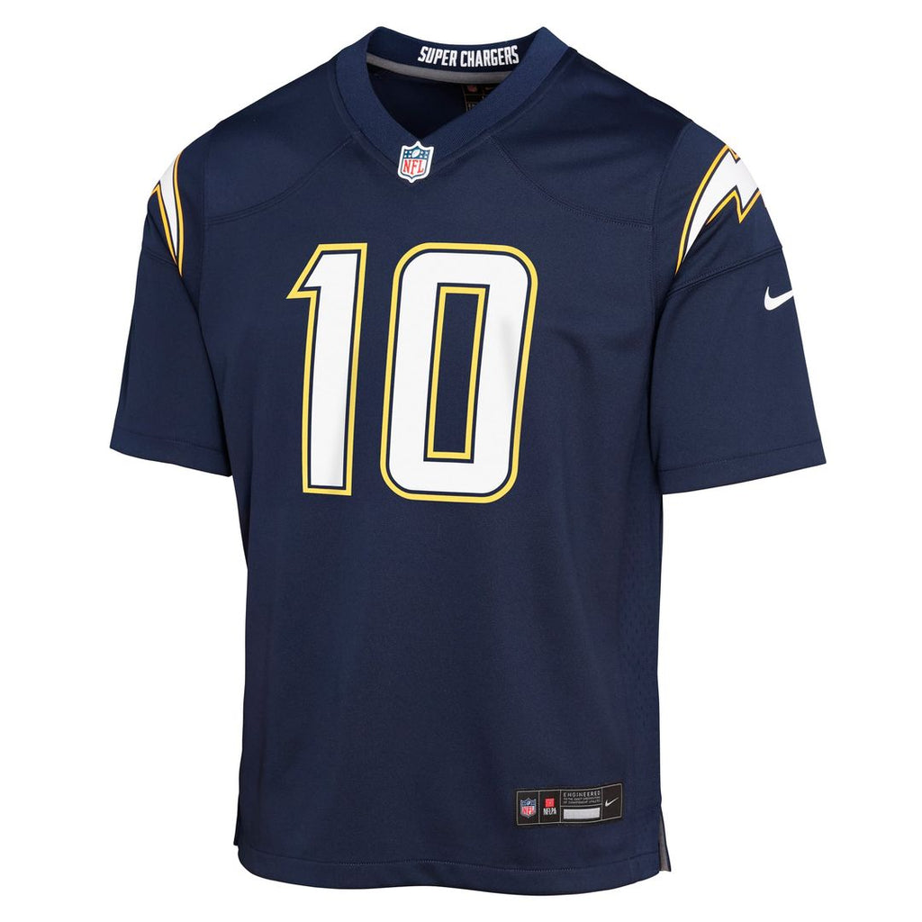 Justin Herbert Los Angeles Chargers Youth Alternate Charger Power Jersey - Gold