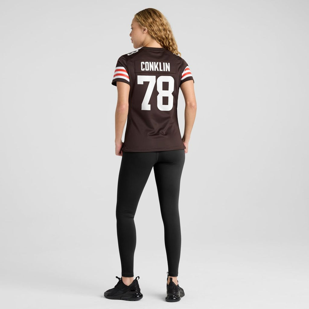 Jack Conklin Cleveland Browns Women's Player Jersey - Brown