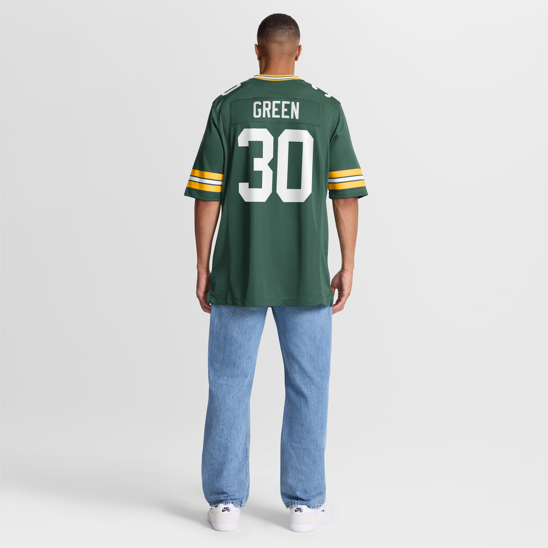 Ahman Green Green Bay Packers Team Retired Player Jersey - Green
