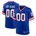New York Giants Classic Custom Jersey - Royal