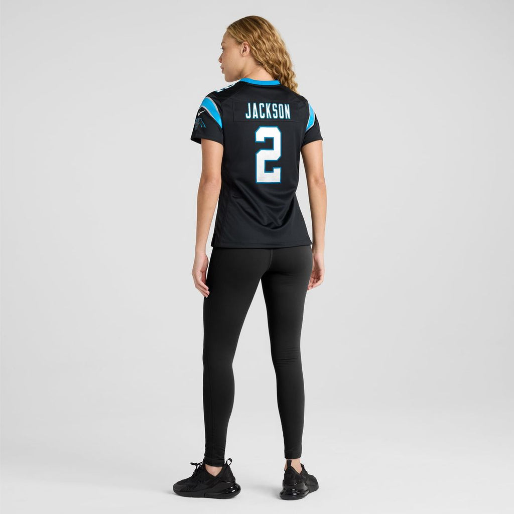Mike Jackson Carolina Panthers Women's Jersey - Black