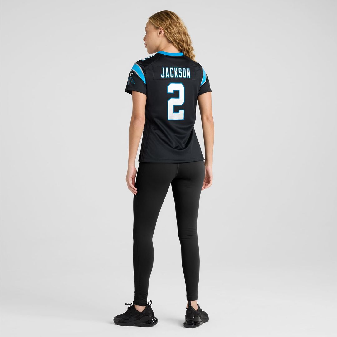 Mike Jackson Carolina Panthers Women's Jersey - Black
