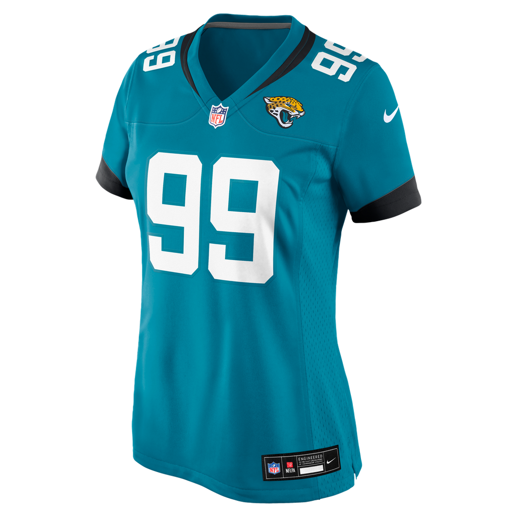 Ruke Orhorhoro Jacksonville Jaguars Women's Team Jersey - Teal