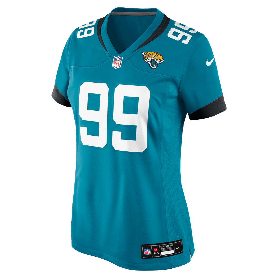Ruke Orhorhoro Jacksonville Jaguars Women's Team Jersey - Teal