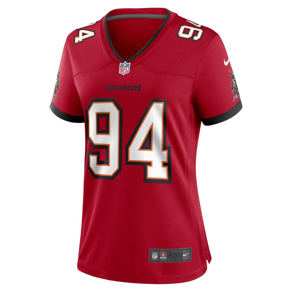 Calijah Kancey Tampa Bay Buccaneers Women's Jersey - Red