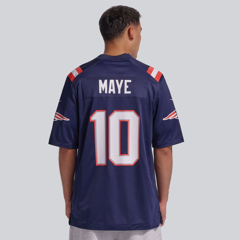 Drake Maye New England Patriots Player Jersey - White