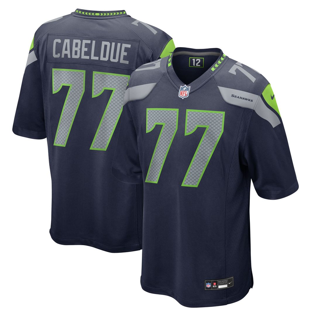 Bryce Cabeldue Seattle Seahawks Team Jersey - College Navy