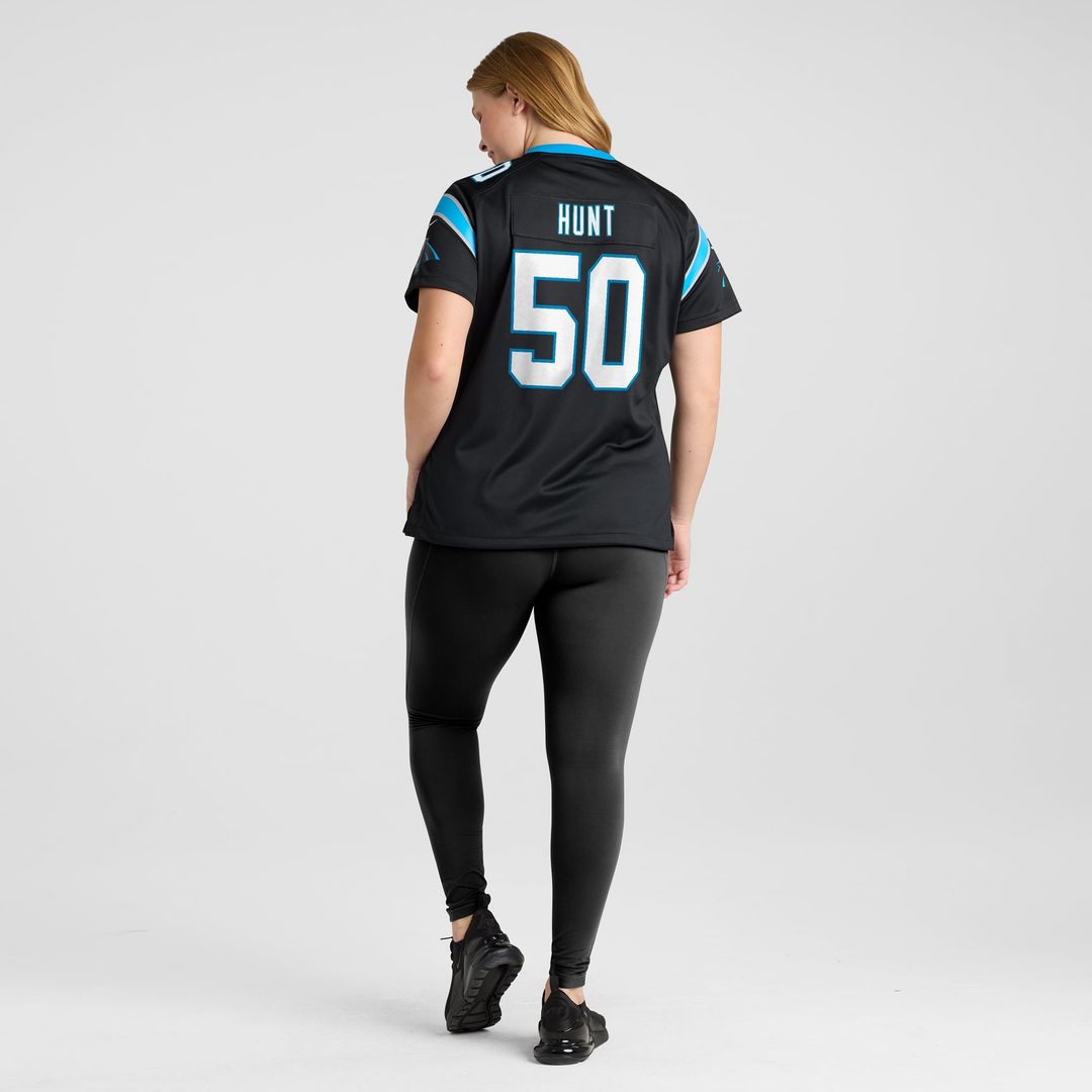 Robert Hunt Carolina Panthers Women's Jersey - Black