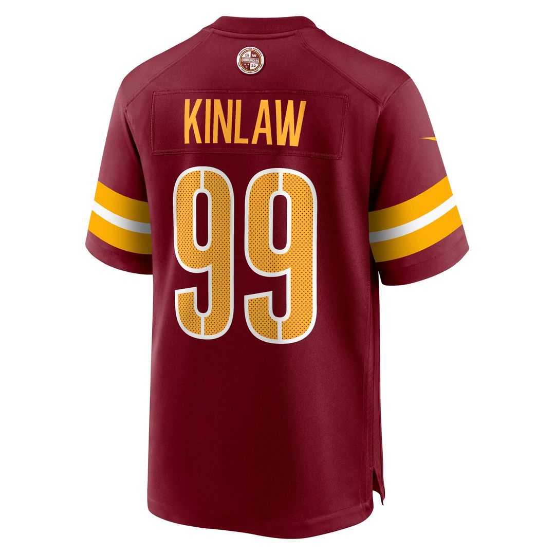 Javon Kinlaw Washington Commanders Team Jersey - Burgundy