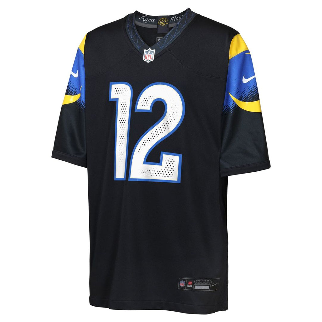 Puka Nacua Los Angeles Rams Youth Rivalries Collection Jersey - Dark Blue