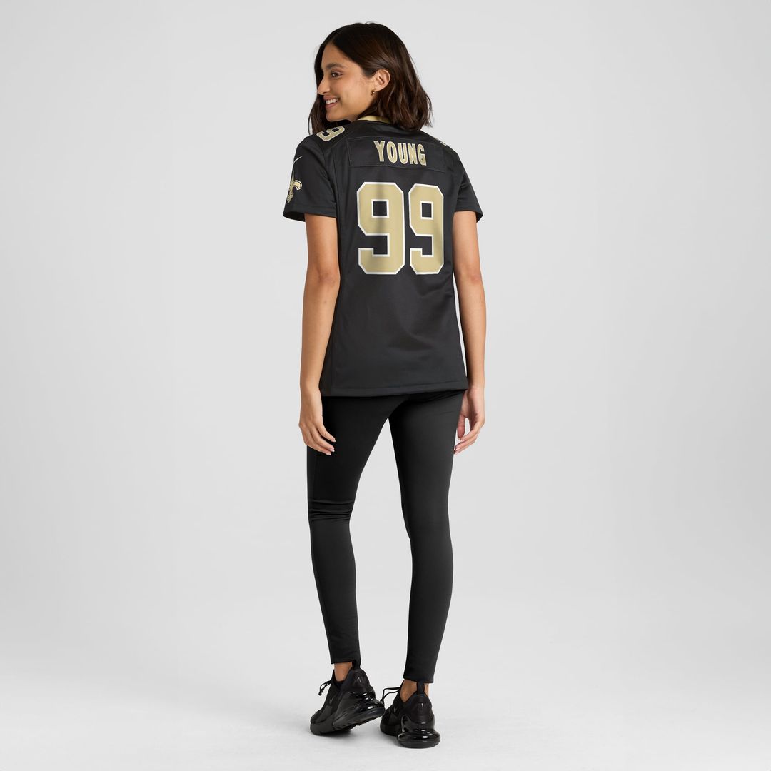 Chase Young New Orleans Saints Women's Jersey - Black