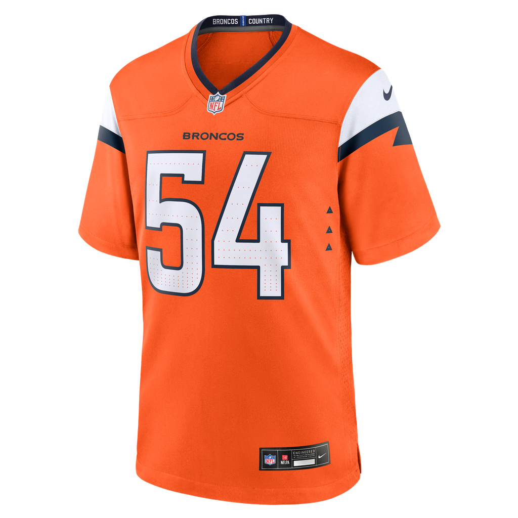 Alex Forsyth Denver Broncos Team Jersey - Orange