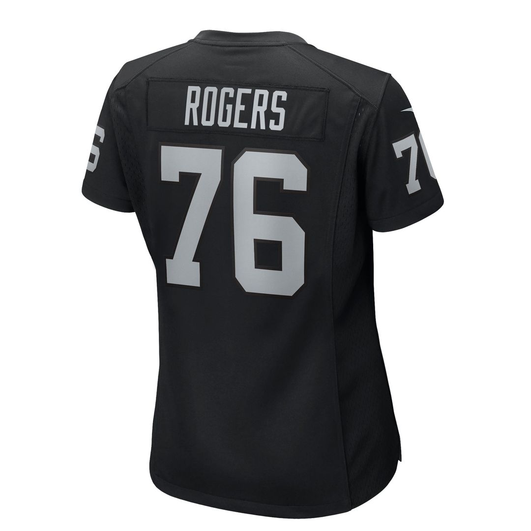 Caleb Rogers Las Vegas Raiders Women's Team Jersey - Black