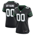 New York Jets Women's Alternate Custom Jersey - Legacy Black