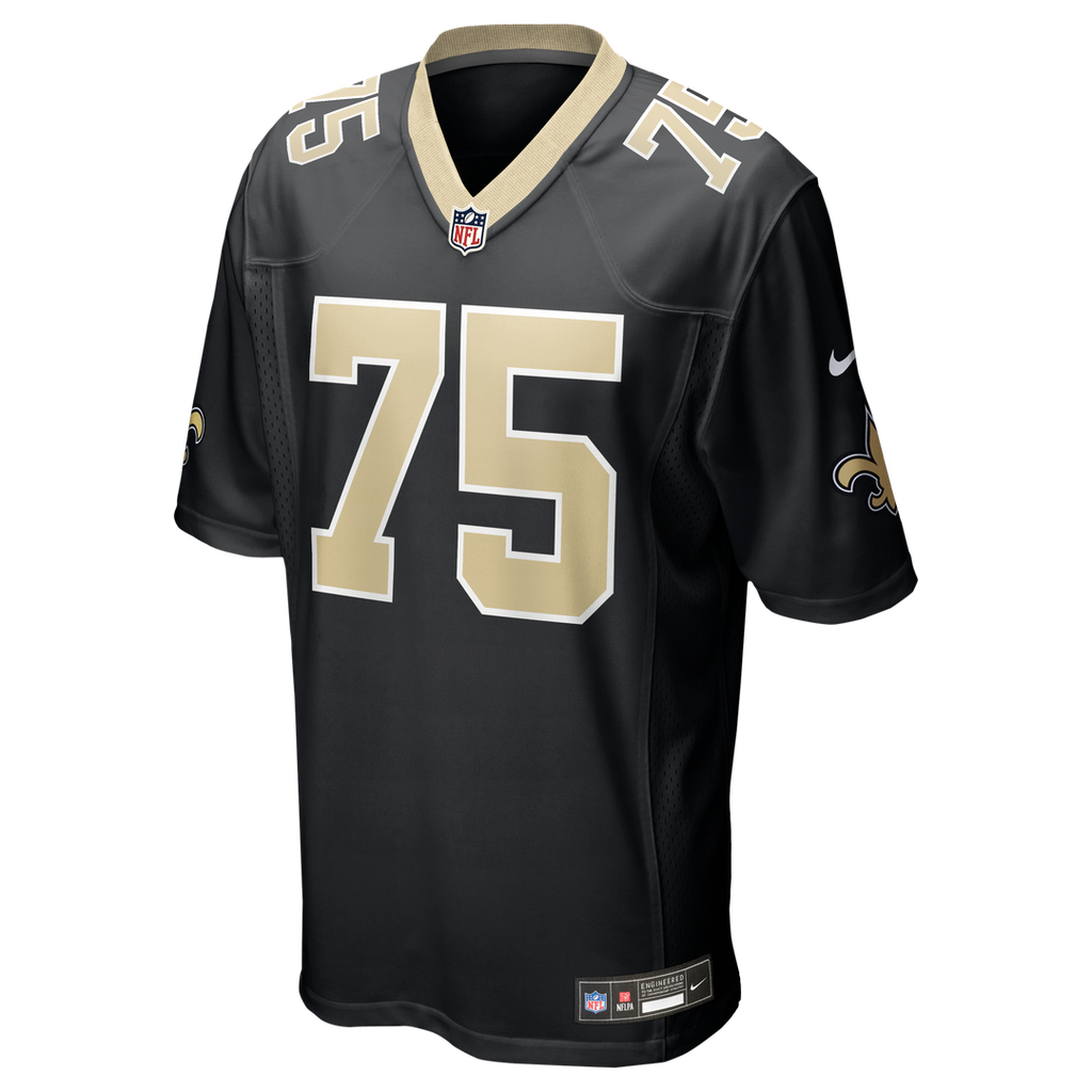 Taliese Fuaga New Orleans Saints Player Jersey - Black