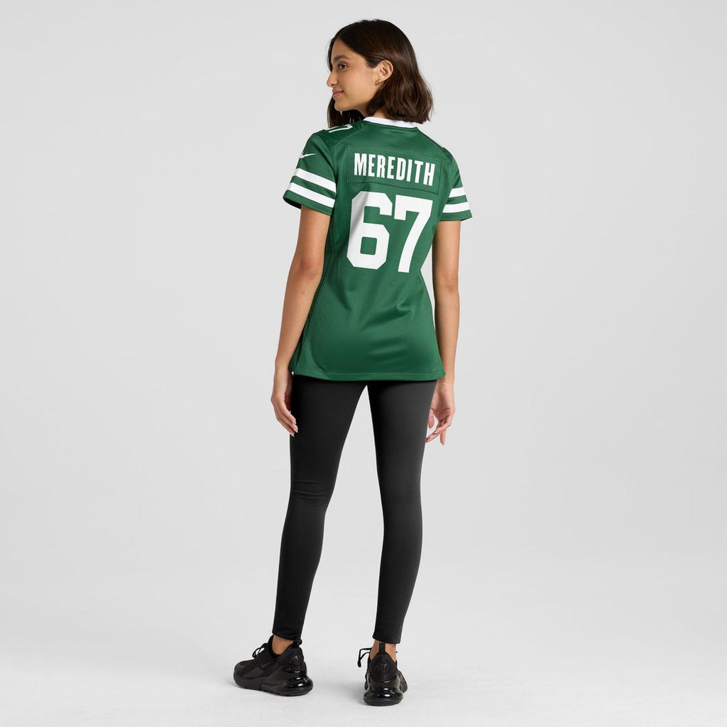 Meredith New York Jets Women's Team Jersey - Legacy Green