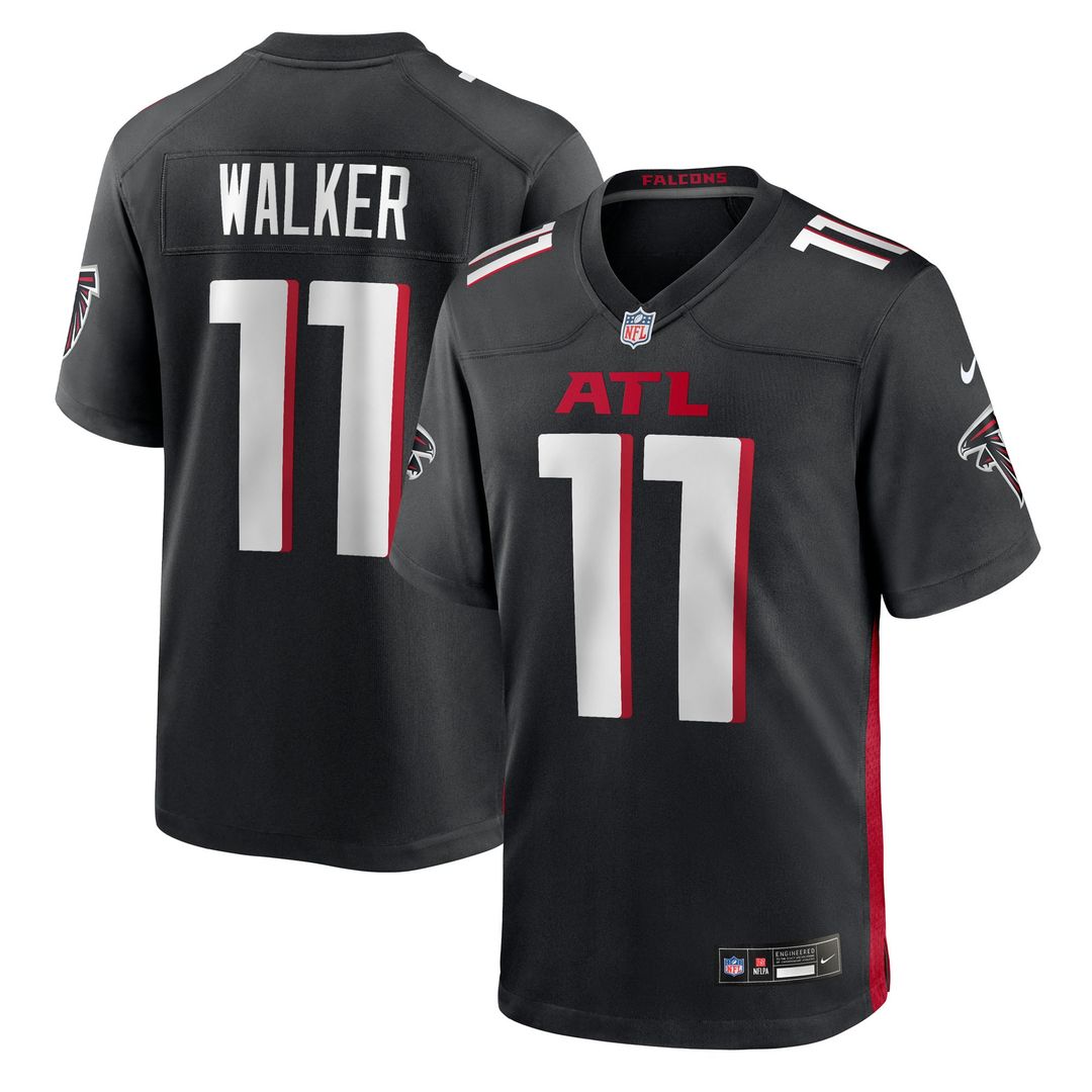 Jalon Walker Atlanta Falcons Team Jersey - Black