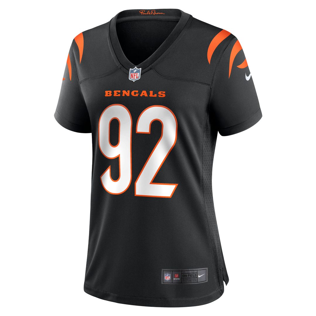 B.J. Hill Cincinnati Bengals Women's Jersey - Black