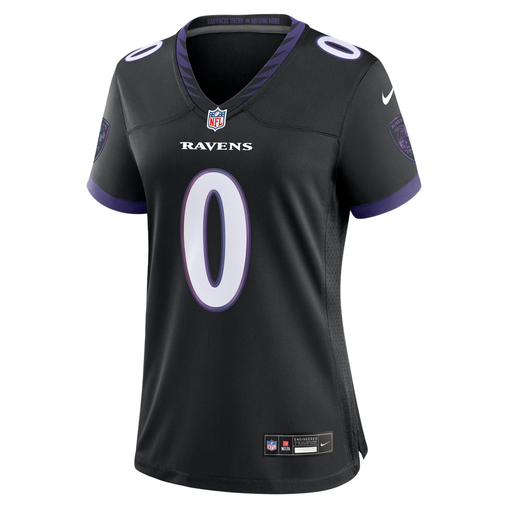 Roquan Smith Baltimore Ravens Women's Alternate Jersey - Black