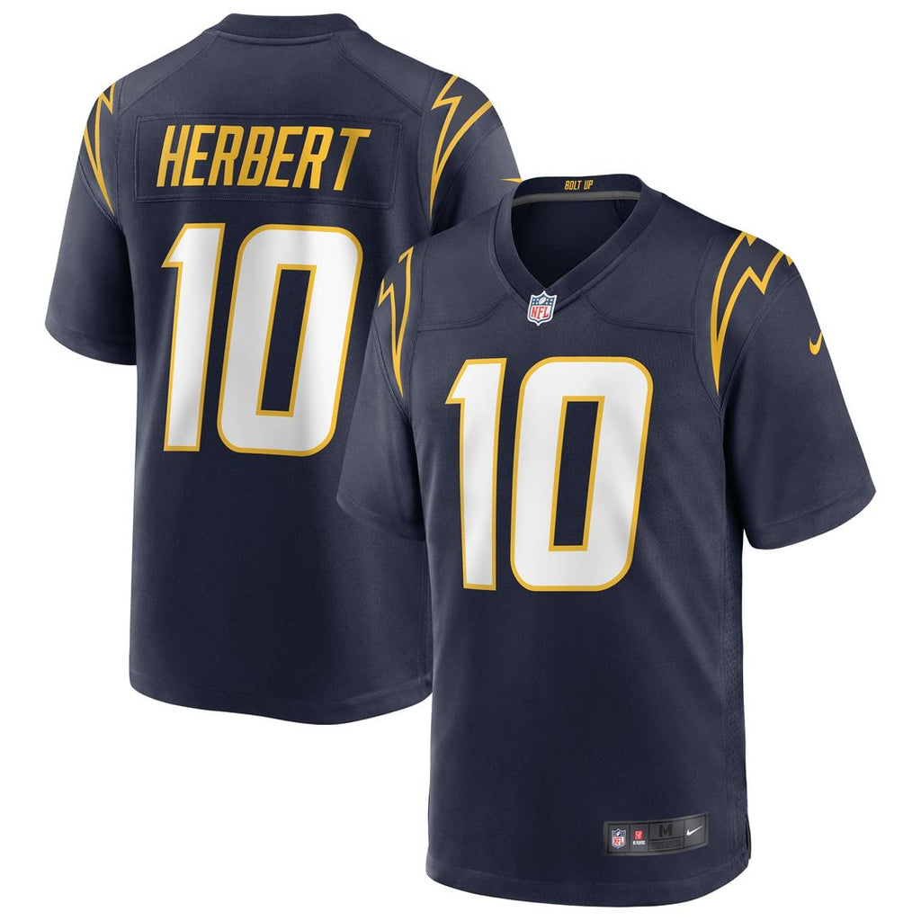 Justin Herbert Los Angeles Chargers Alternate Jersey - Navy