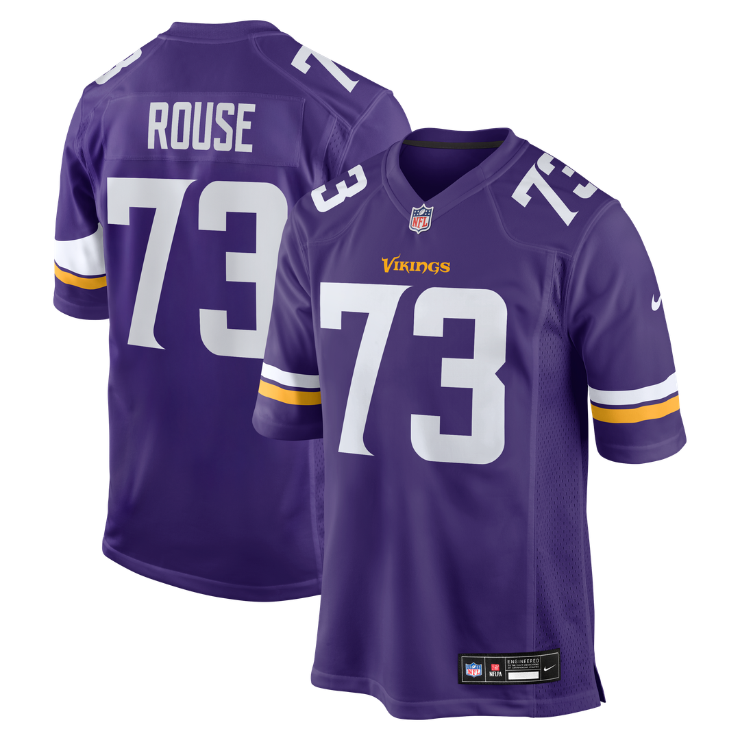 Walter Rouse Minnesota Vikings Team Jersey - Purple