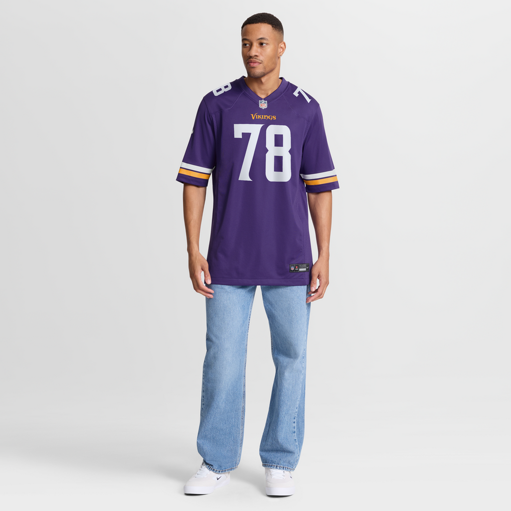 Ryan Kelly Minnesota Vikings Team Jersey - Purple