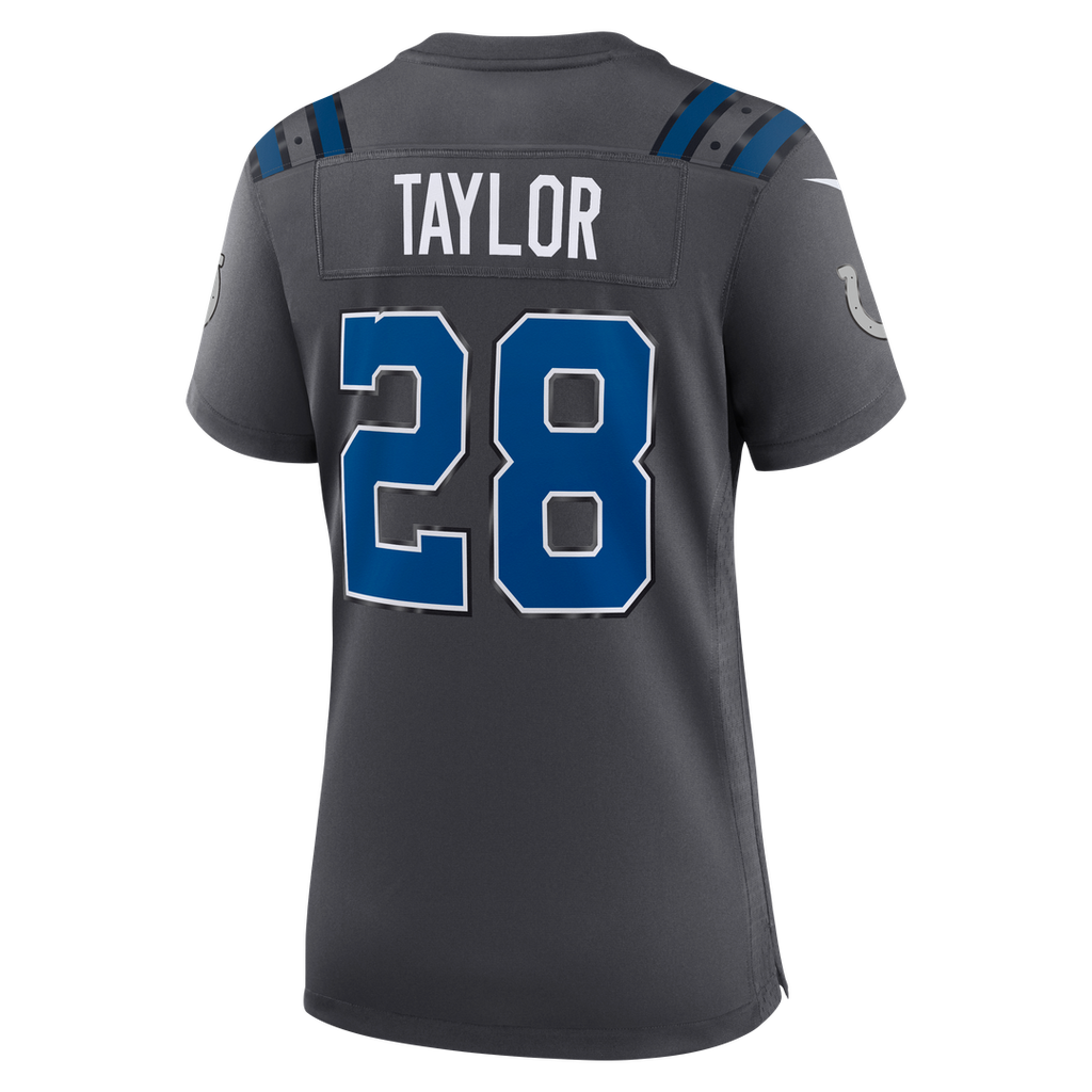 Jonathan Taylor Indianapolis Colts Women's 2026 Rivalries Collection Jersey - Anthracite