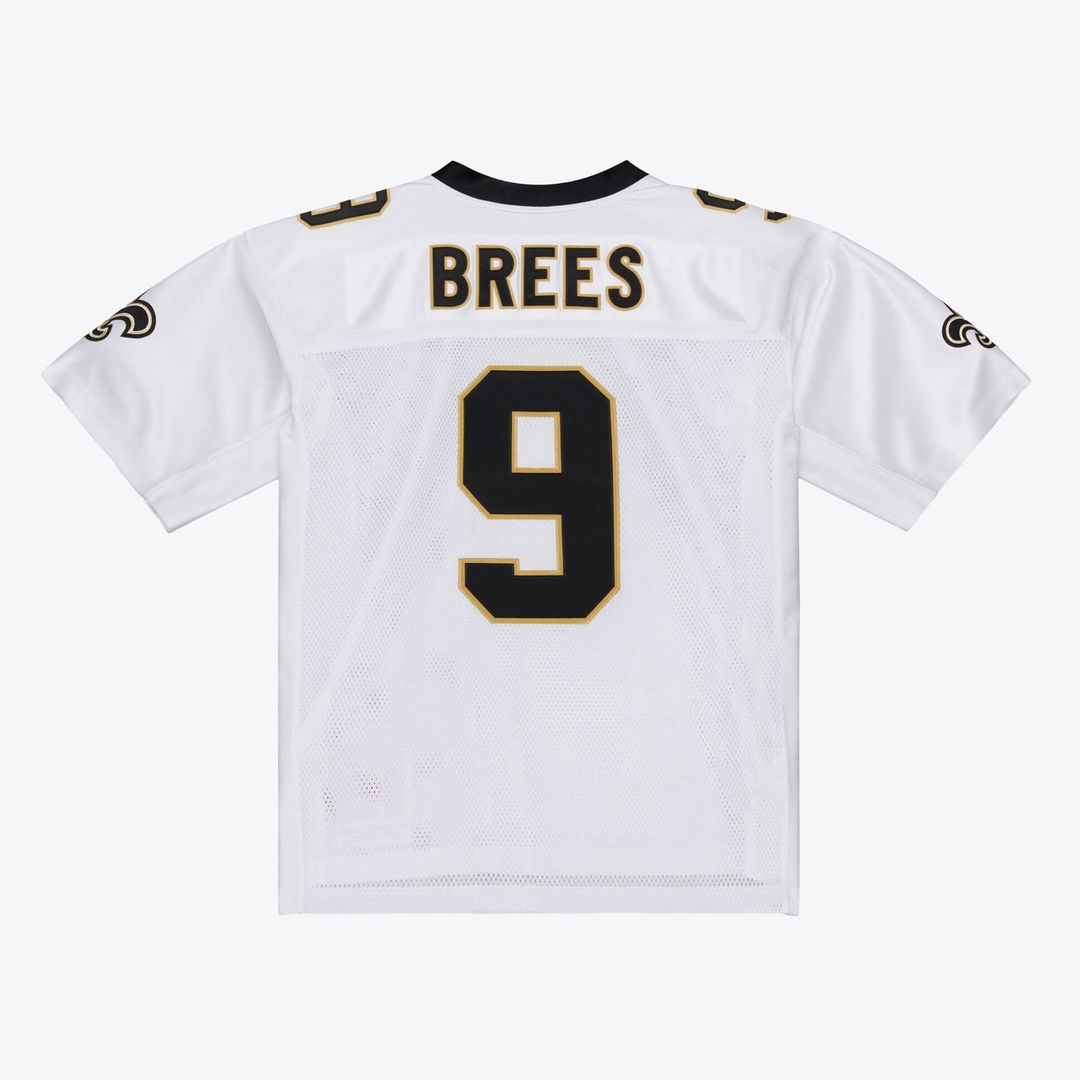 Drew Brees New Orleans Saints Championship Jersey - White