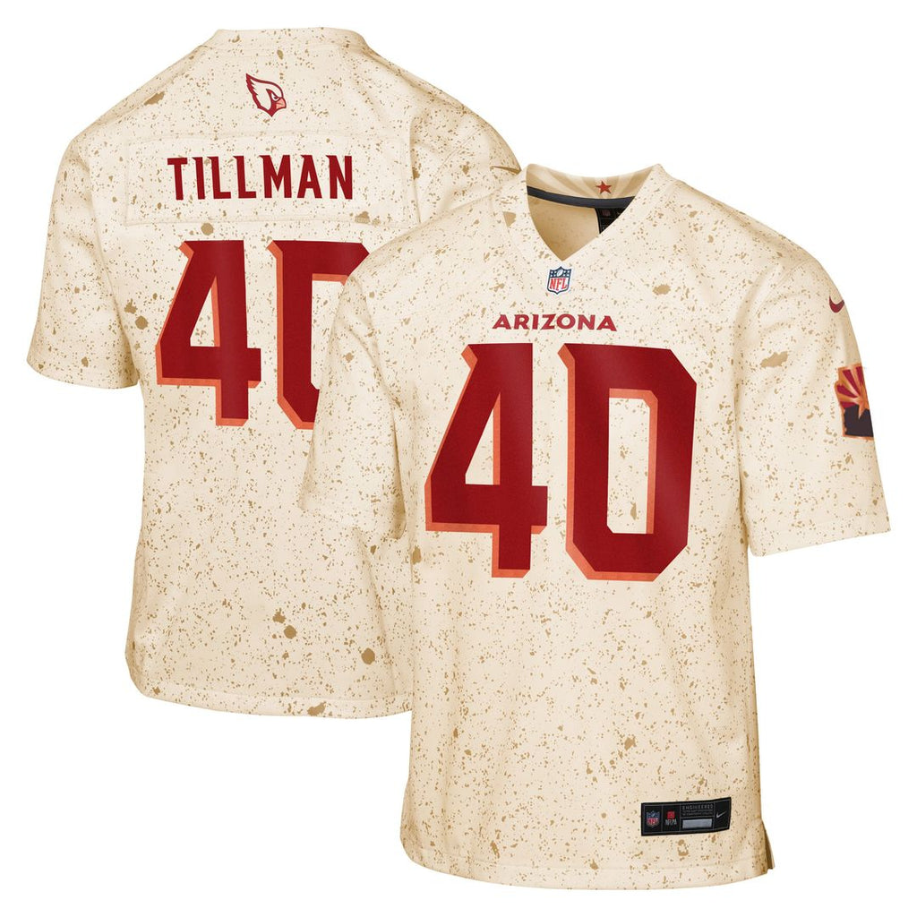 Pat Tillman Arizona Cardinals Youth Rivalries Collection Jersey - Natural