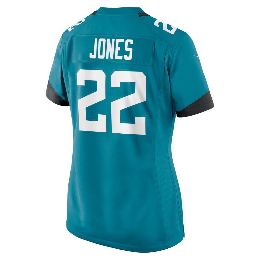 Jarrian Jones Jacksonville Jaguars Women's Jersey - Teal