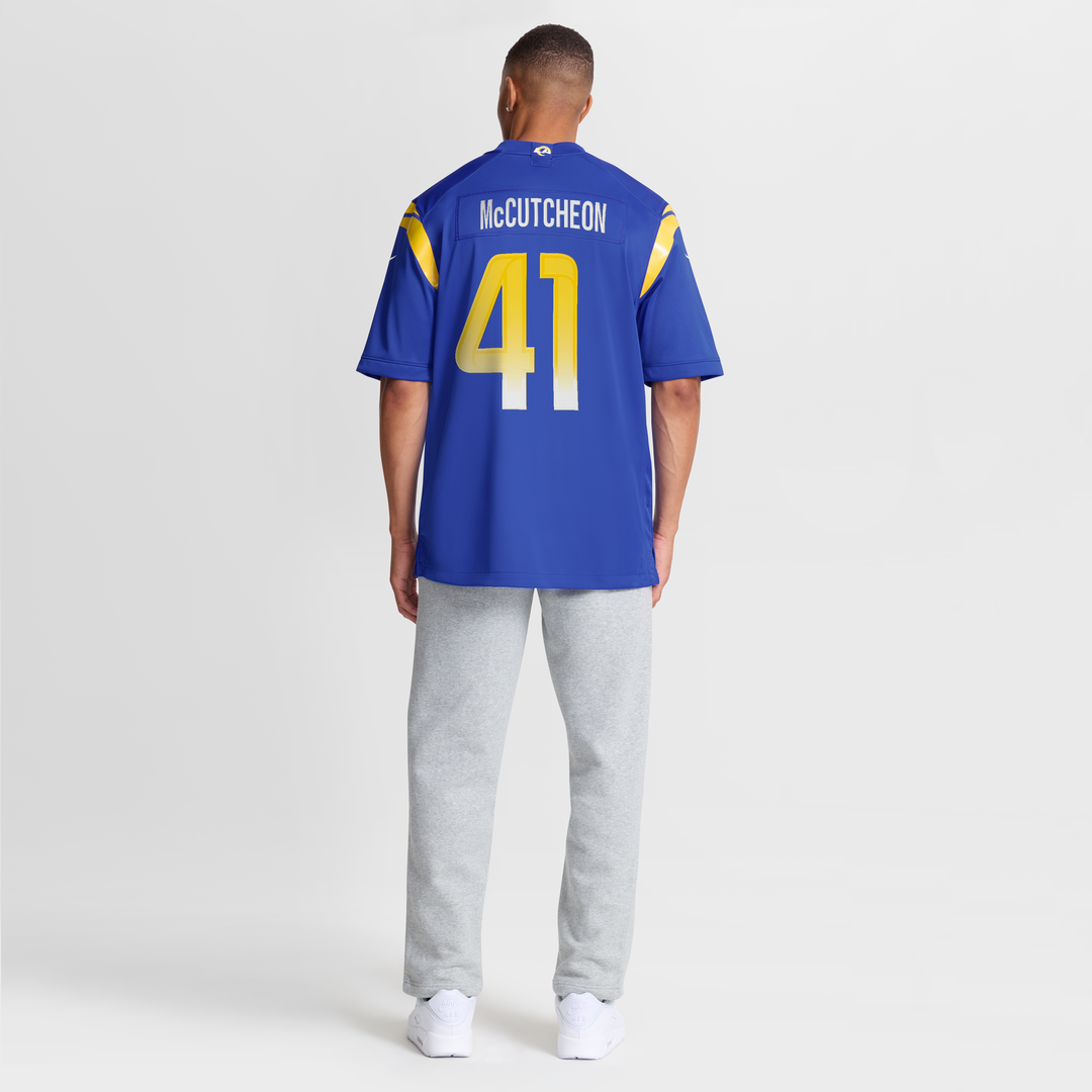Cameron McCutcheon Los Angeles Rams Jersey - Royal