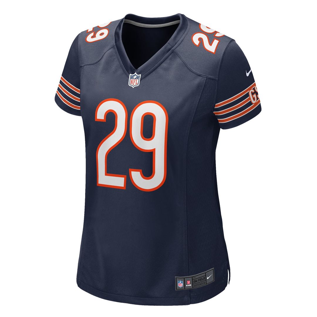 Tyrique Stevenson Chicago Bears Women's Jersey - Navy