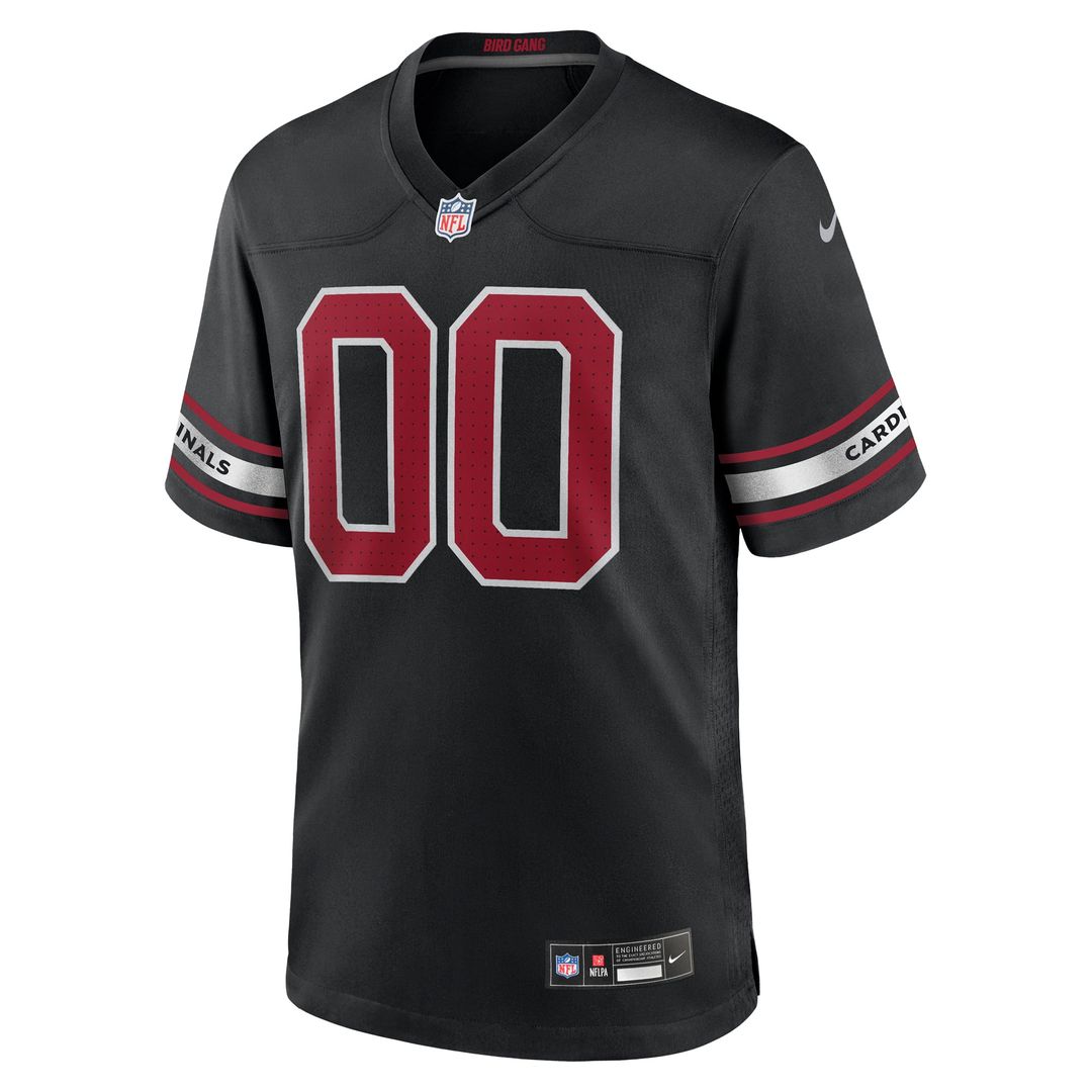 Arizona Cardinals Alternate Custom Jersey - Black
