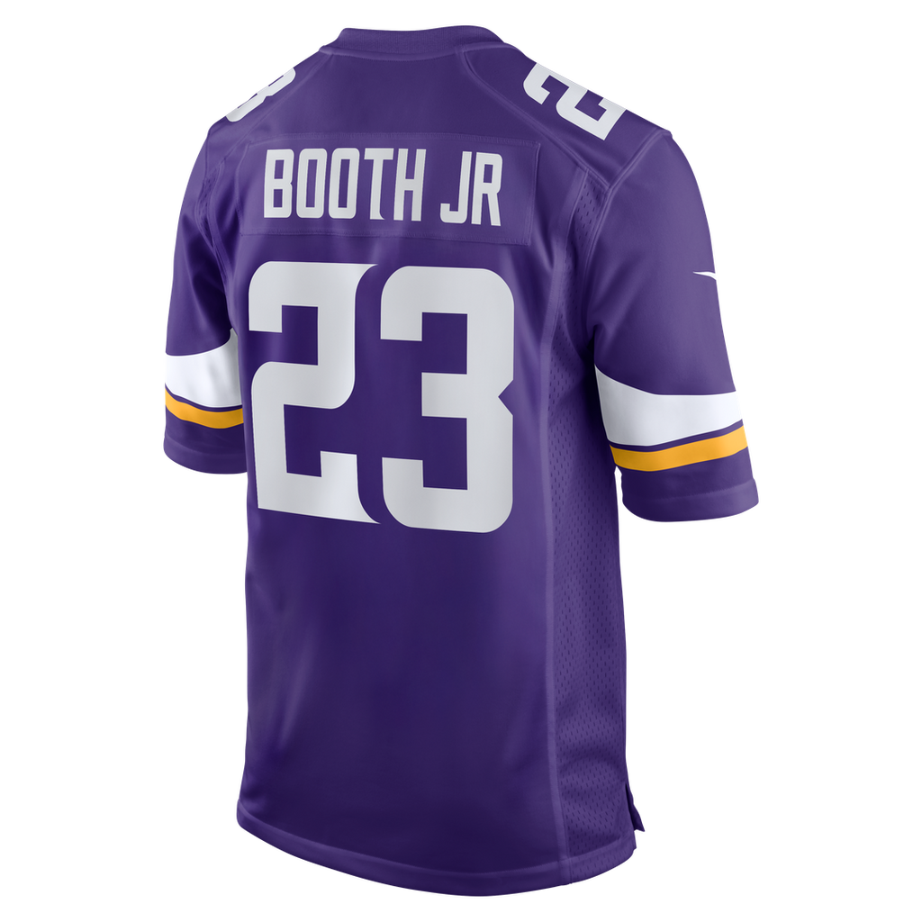 Andrew Booth Jr. Minnesota Vikings Player Jersey - Purple