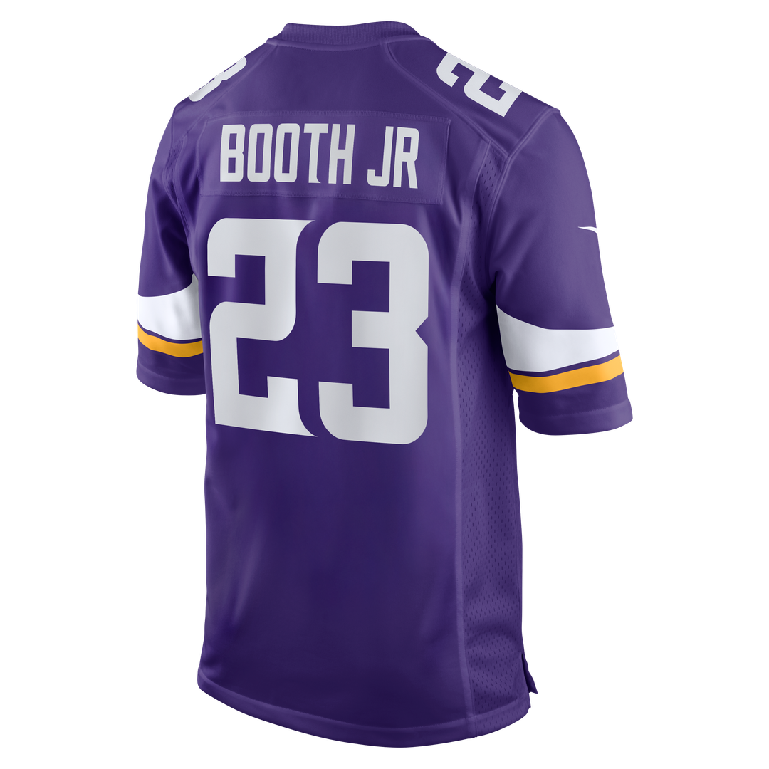 Andrew Booth Jr. Minnesota Vikings Player Jersey - Purple