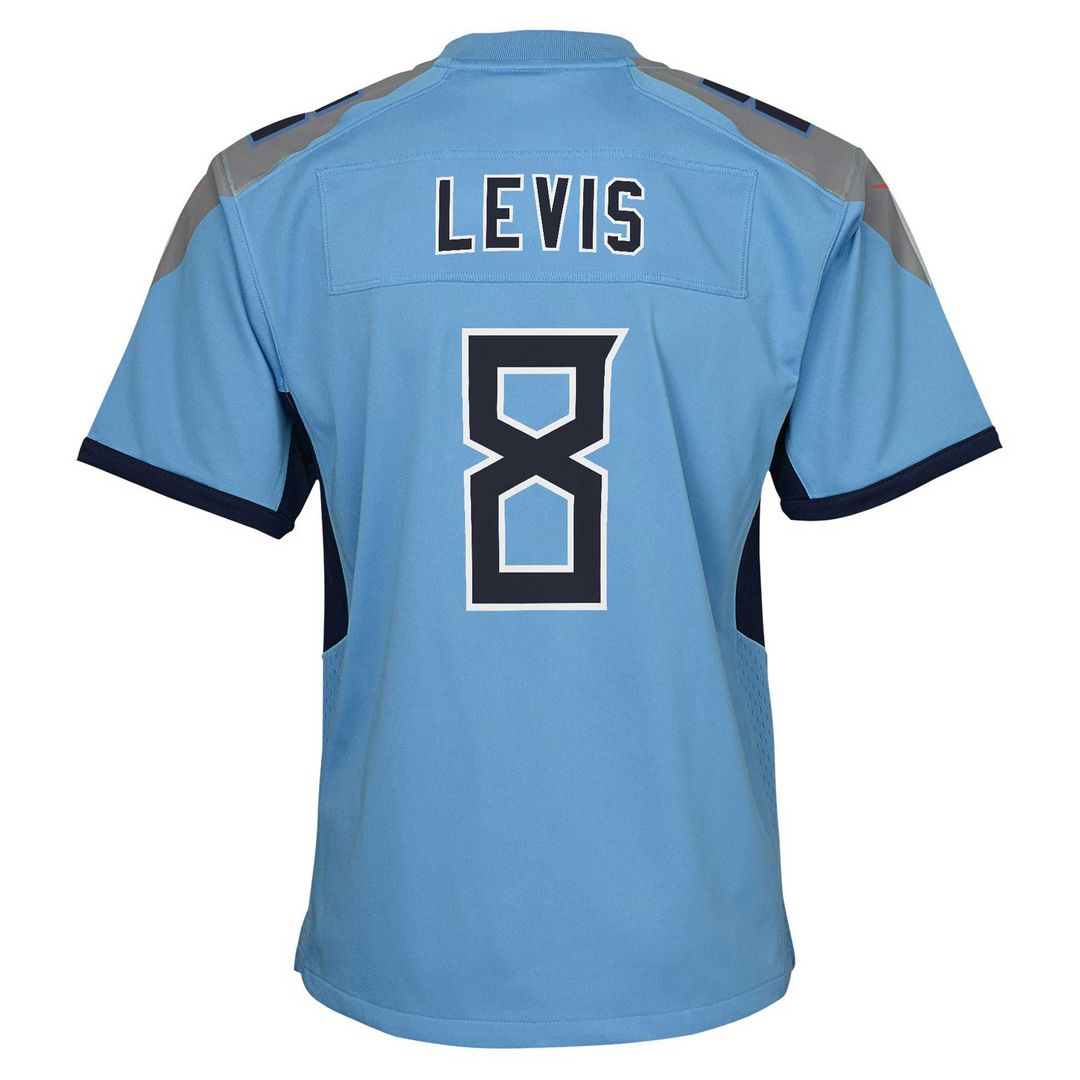 Will Levis Tennessee Titans Youth Jersey - Light Blue